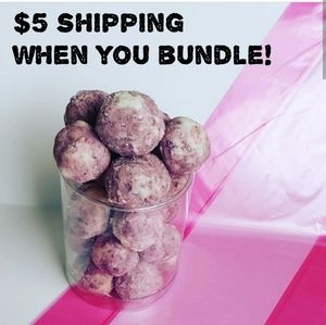 3 tubs of Love Spell Bubbling Bath Baubles